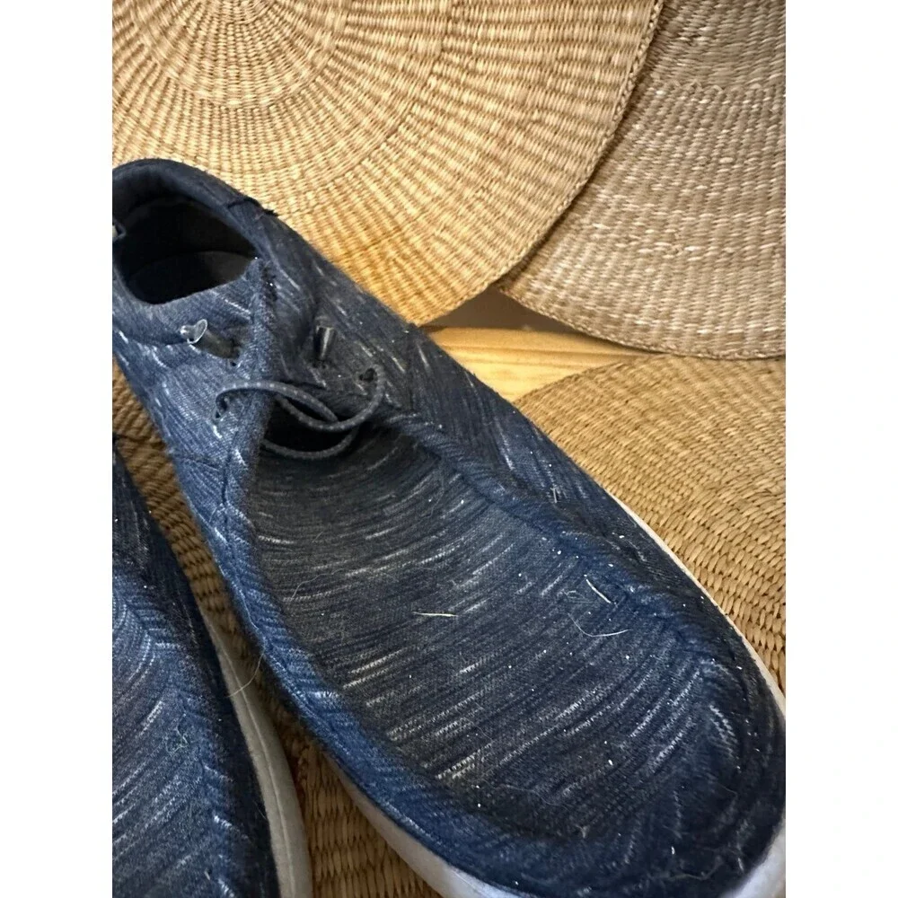 Men’s size 13 blue slip on shoes